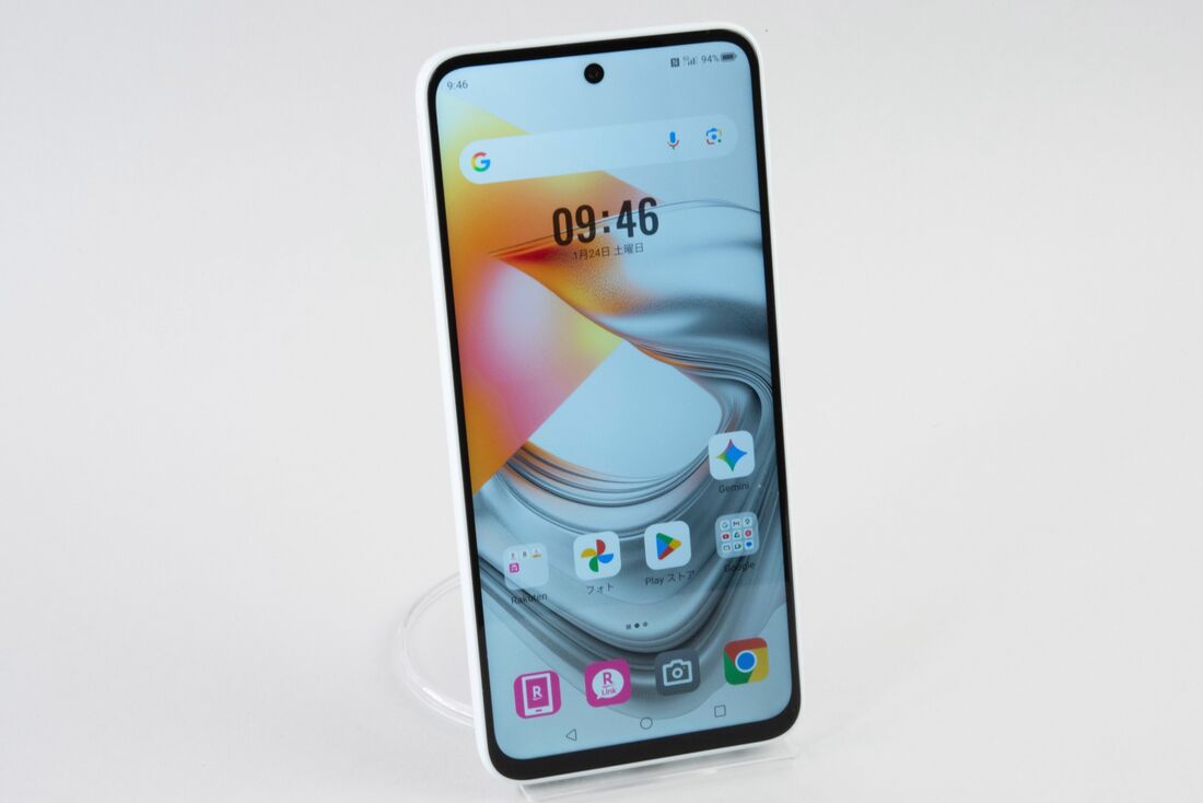 nubia S2Rは、シンプルなデザインが特徴