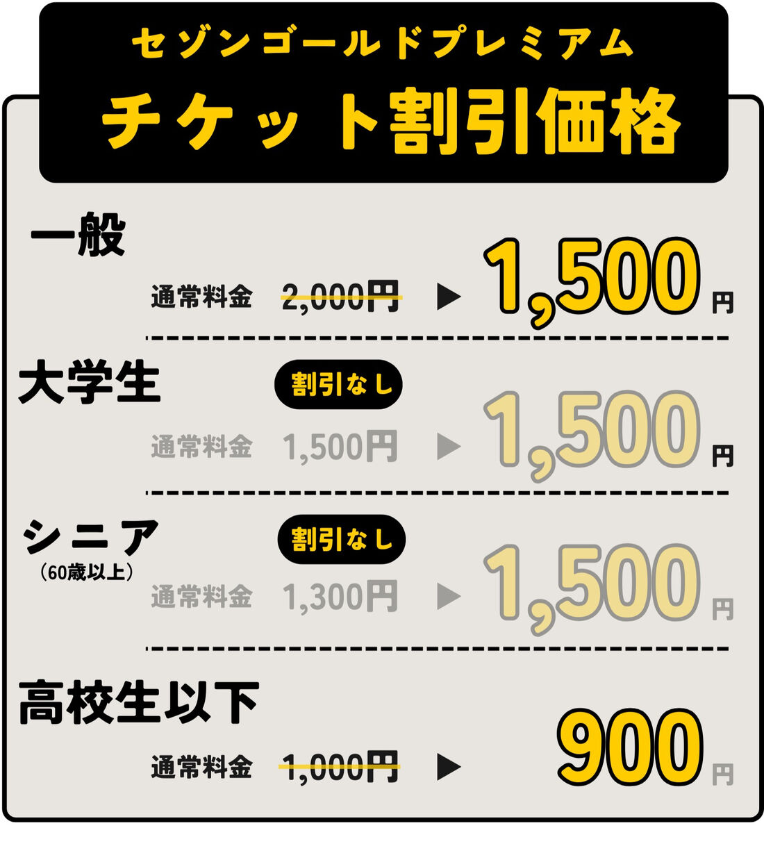 SAISON GOLD Premium　割引優待