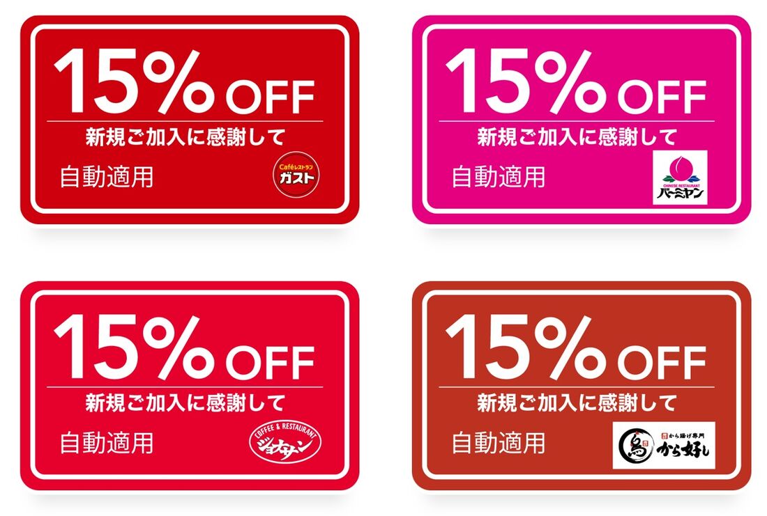 すかいらーくクーポン