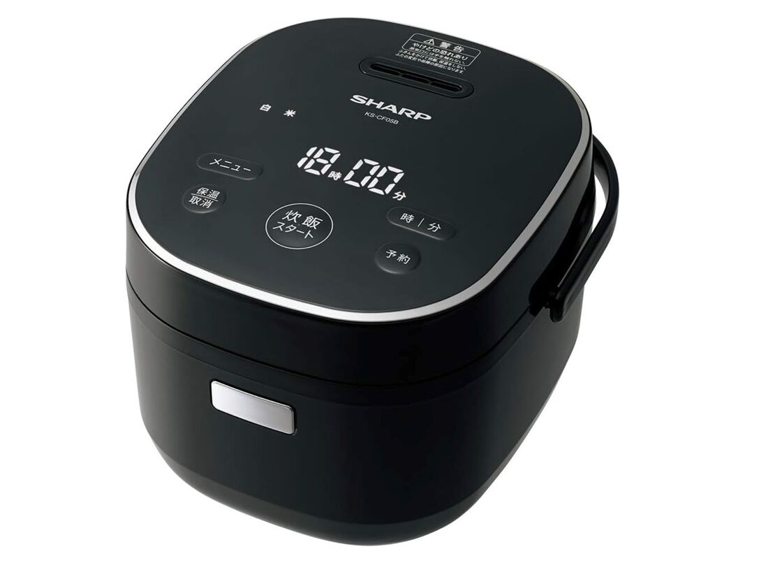 シャープ 炊飯器 KS-CF05B-B 3合