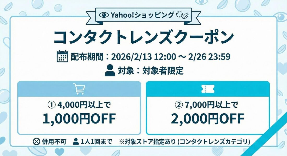 コンタクトレンズクーポン