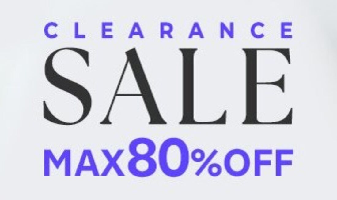クリアランスセール