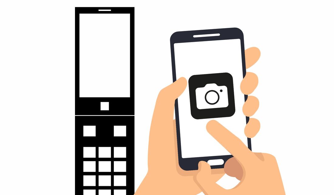 ケータイの撮影