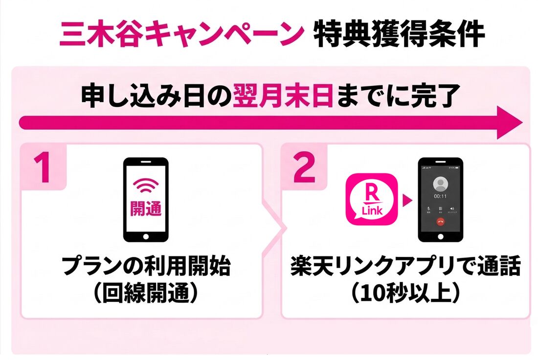 三木谷キャンペーン　新条件