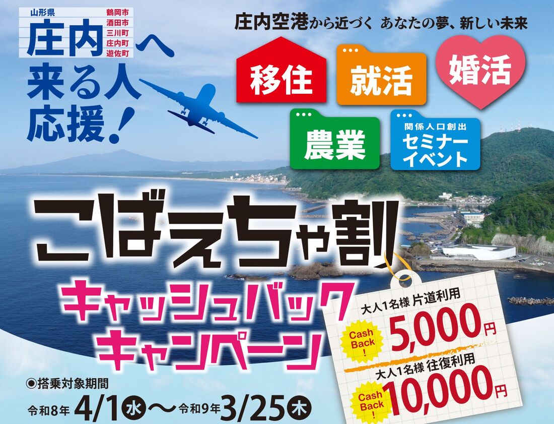 こばえちゃ割キャッシュバックキャンペーン