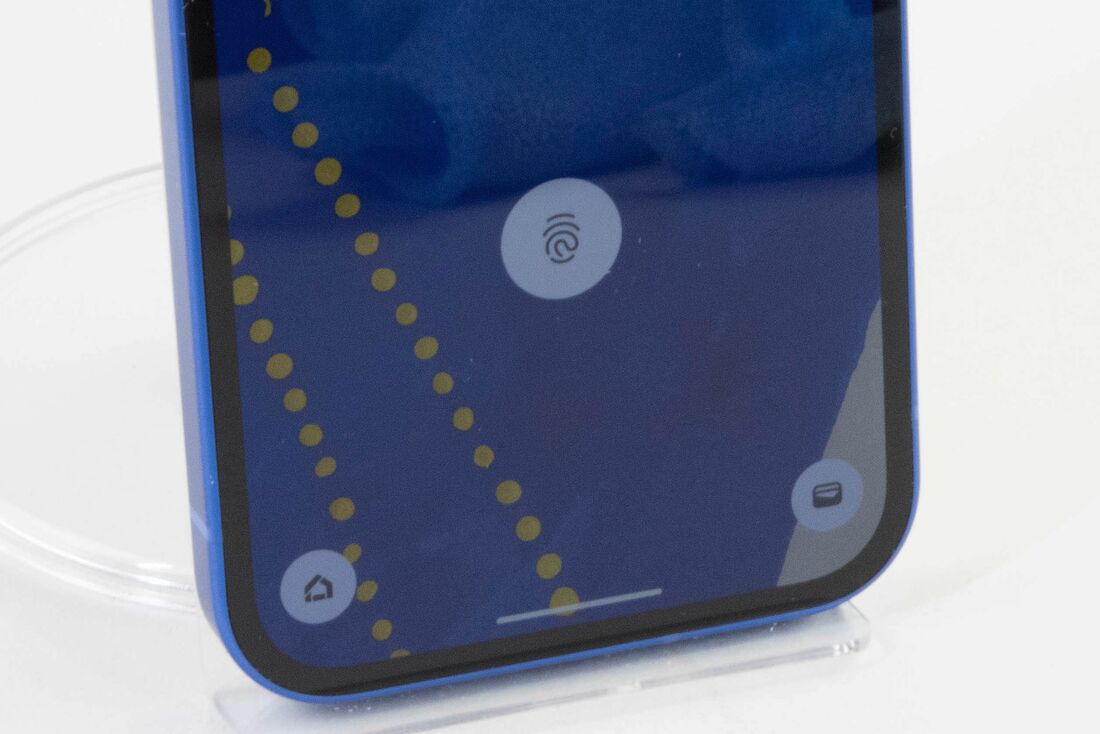 指紋センサーはディスプレイに内蔵されている