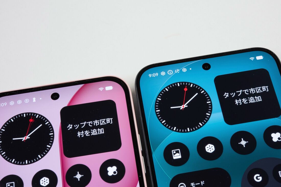 額縁の太さが少々違う