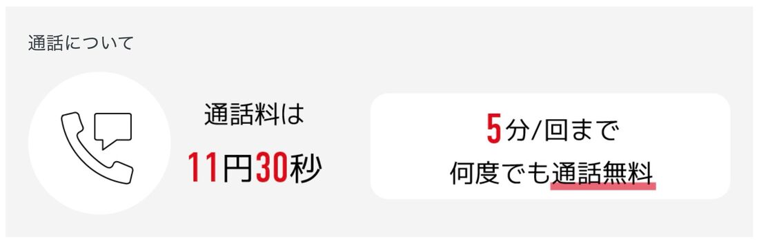 b-mobileは通話が安い