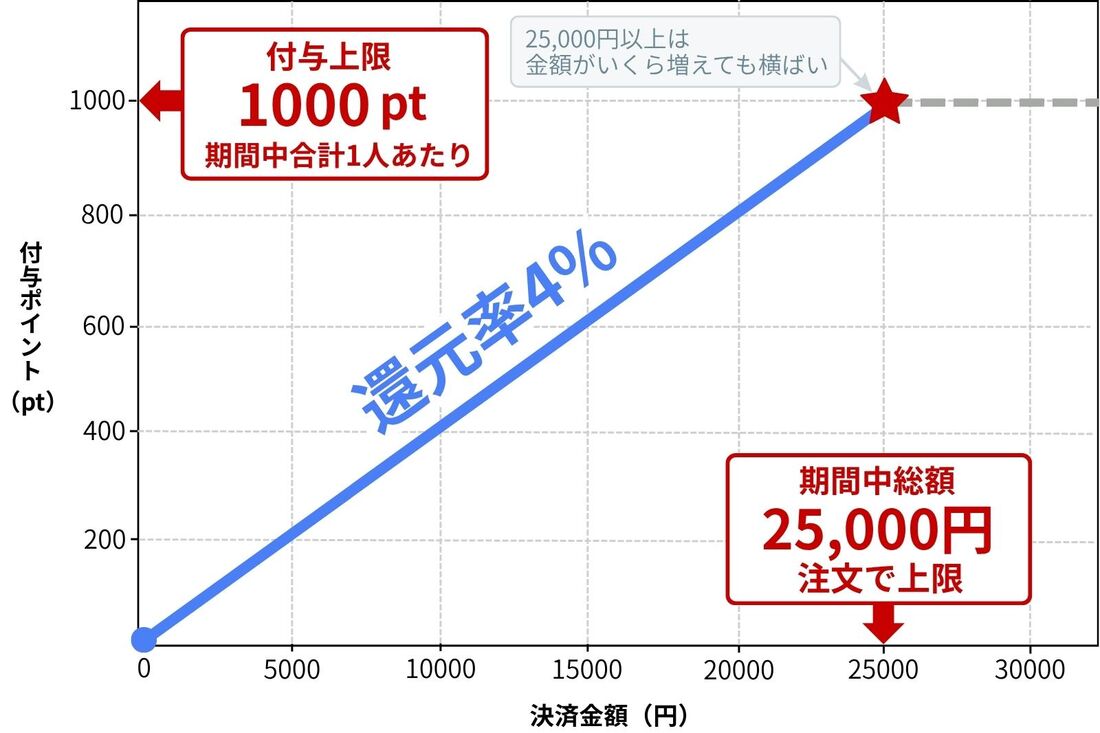 5のつく日　ポイント付与上限