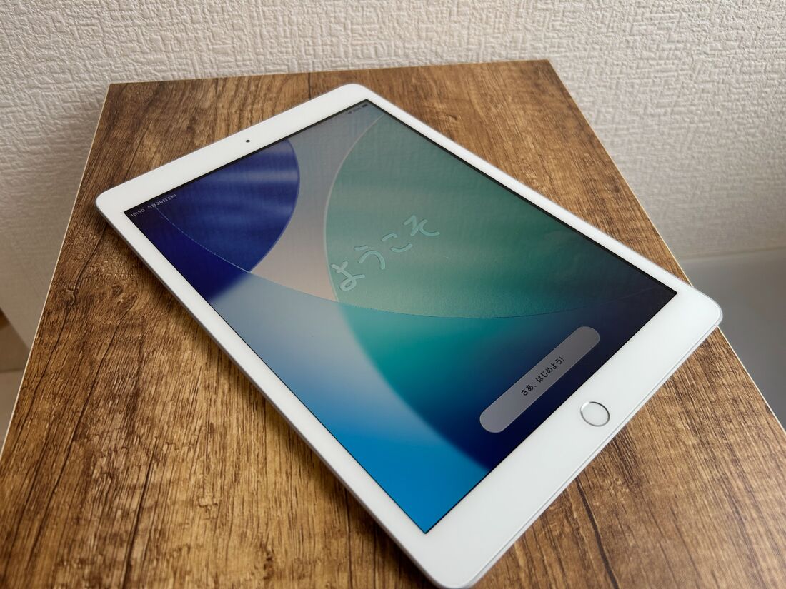 iPadのセルフチェックをおこなう
