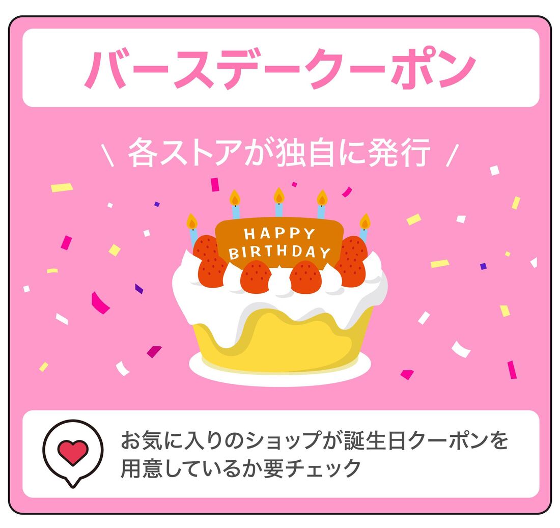 バースデークーポン