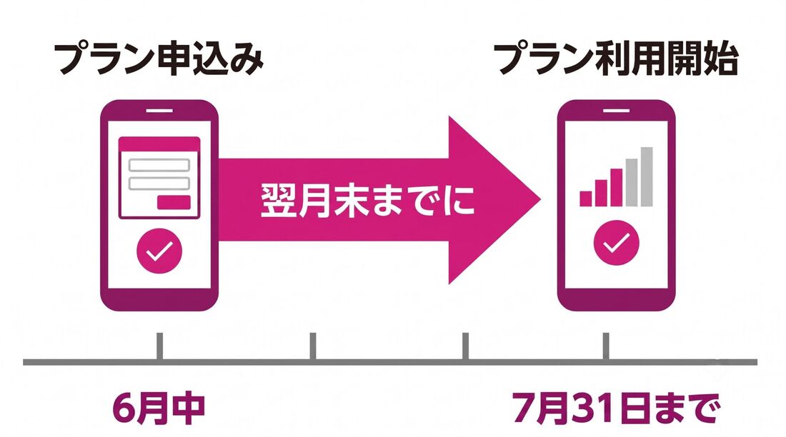 三木谷キャンペーン　プラン利用開始期限