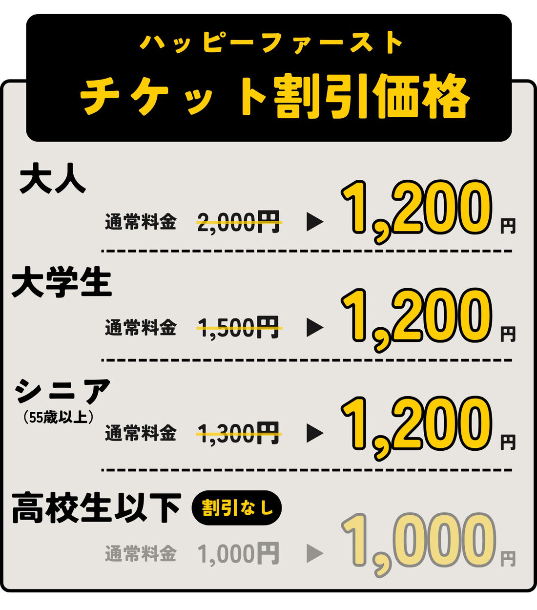 イオンシネマ　ハッピーファースト