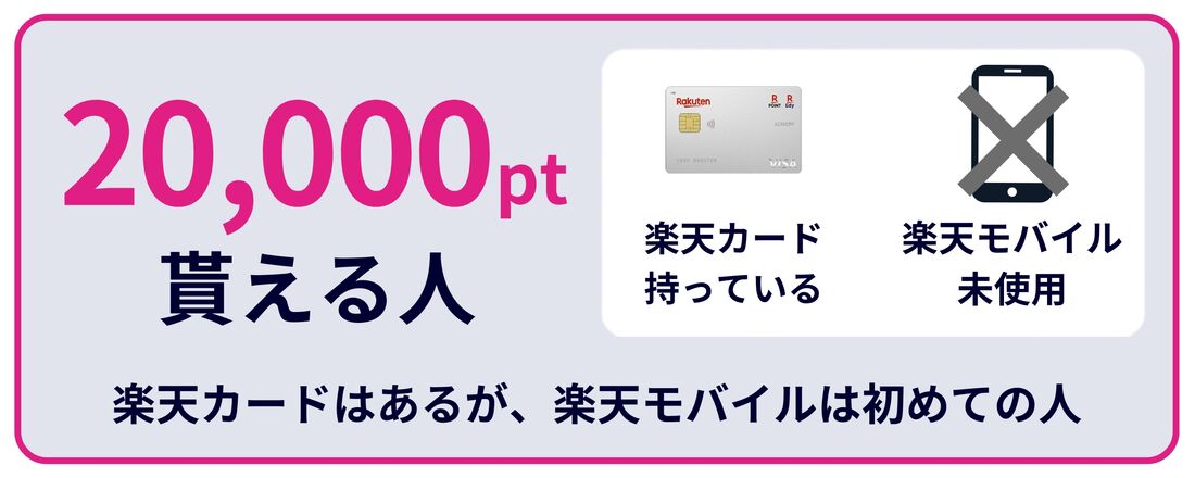 20000ポイント貰える