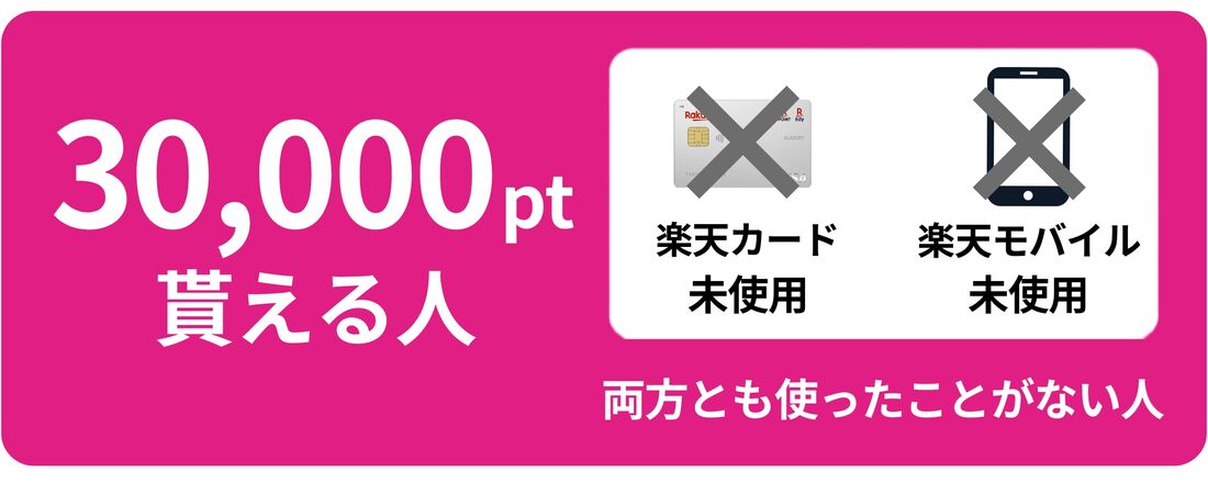30000ポイント貰える