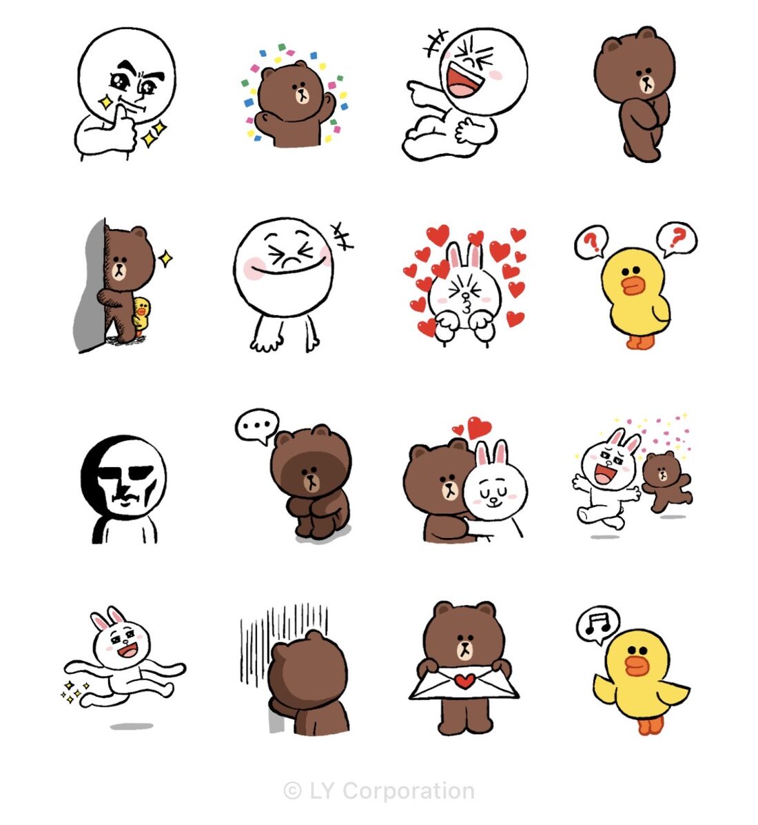 【動く】祝LINE15周年！みんなのスタンプ