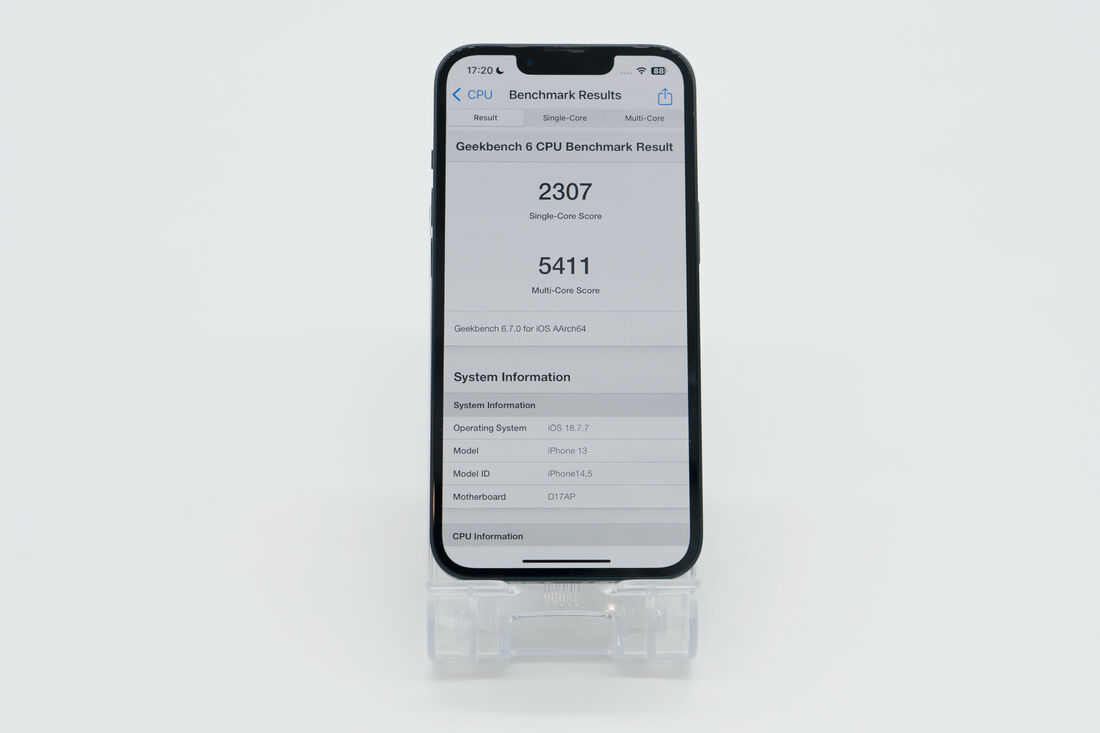 iPhone 13のベンチマークスコア