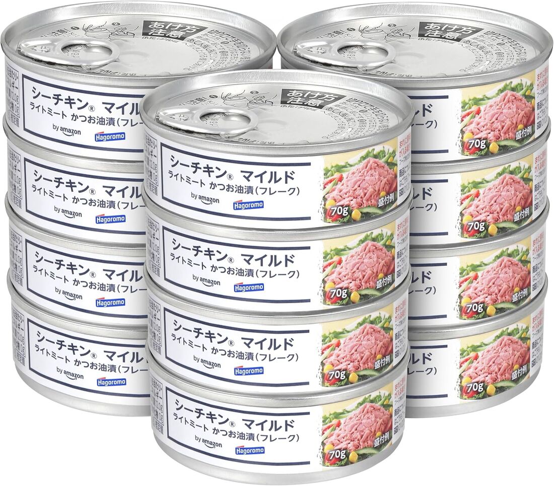 by Amazon シーチキンマイルド フレーク 70g ×12缶