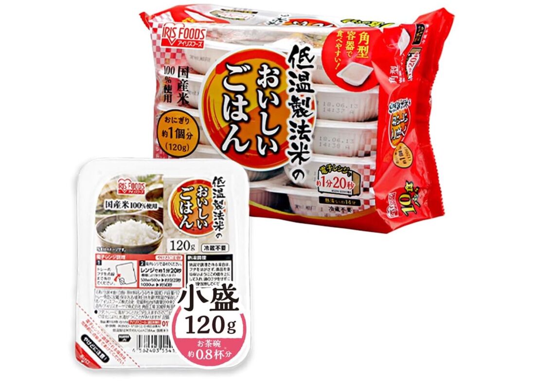 アイリスオーヤマ パックご飯（120g × 10個）