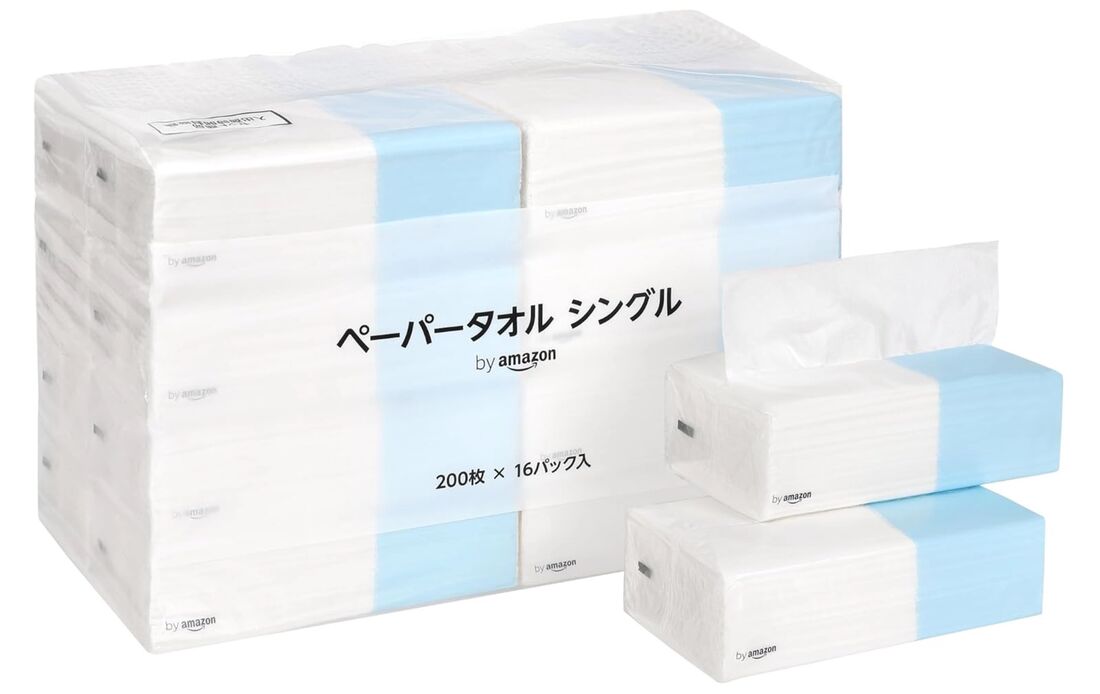 by Amazon ペーパータオル シングル