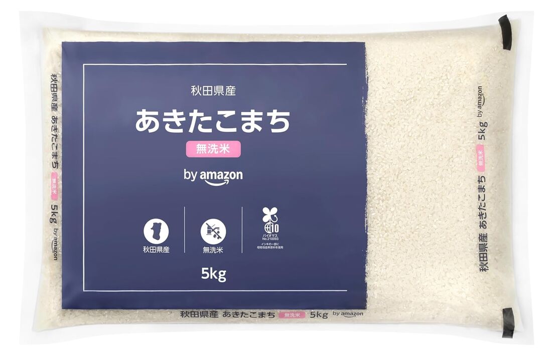 by Amazon 秋田県産 あきたこまち