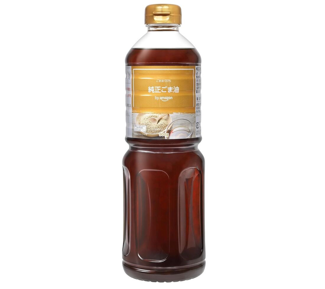 by Amazon 純正ごま油 900g