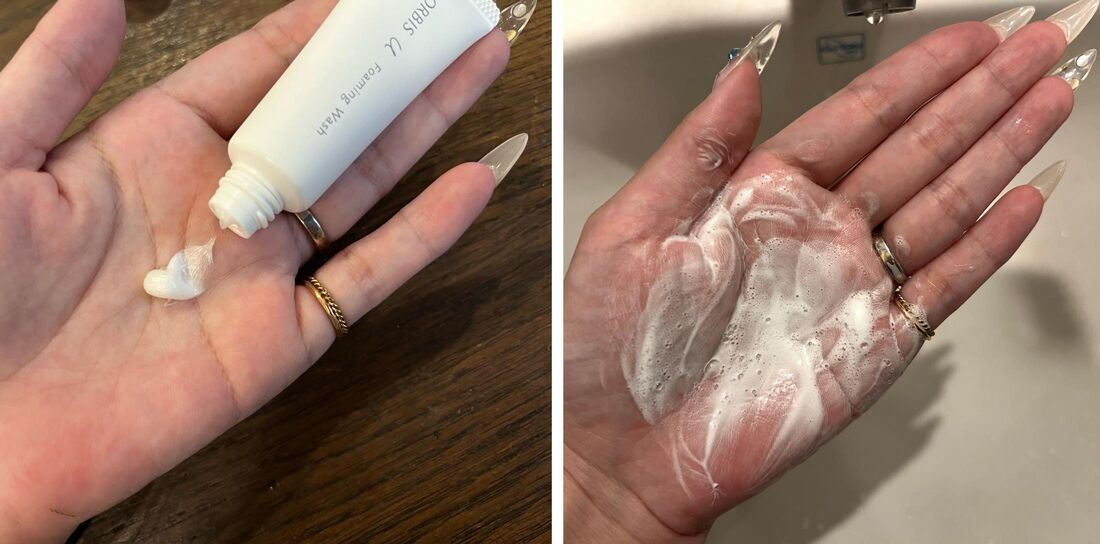 泡立てネットがなくても簡単に泡立つ