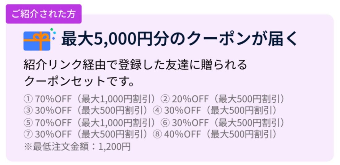 紹介コード