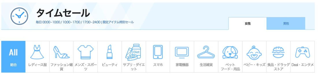 タイムセール　メガ割