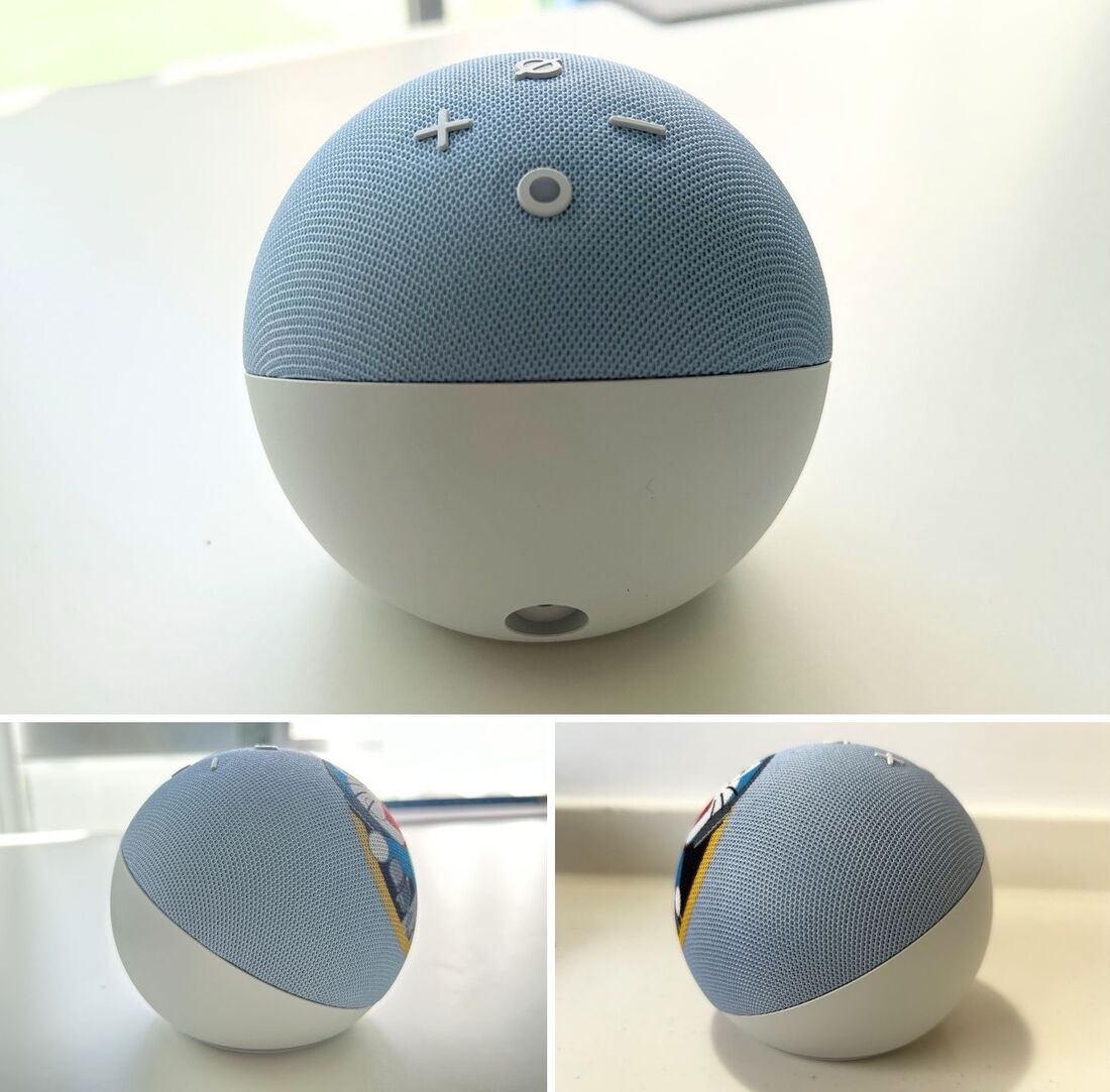 Echo Dot 背面　横面