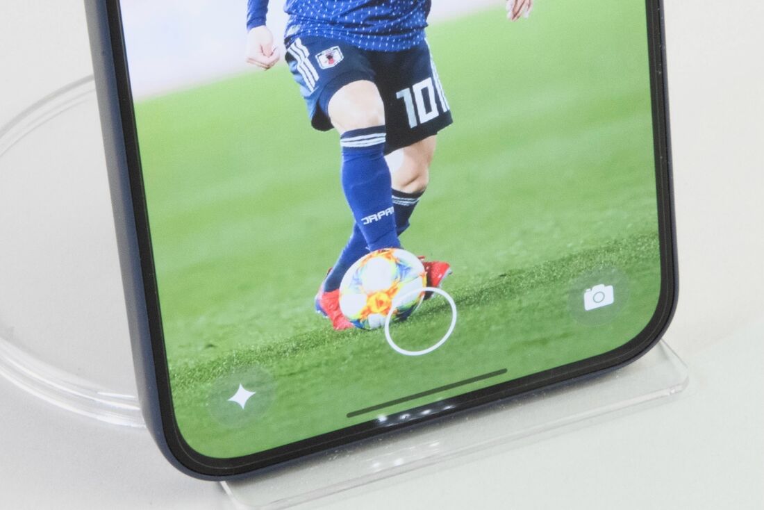 指紋センサーは画面内蔵で便利