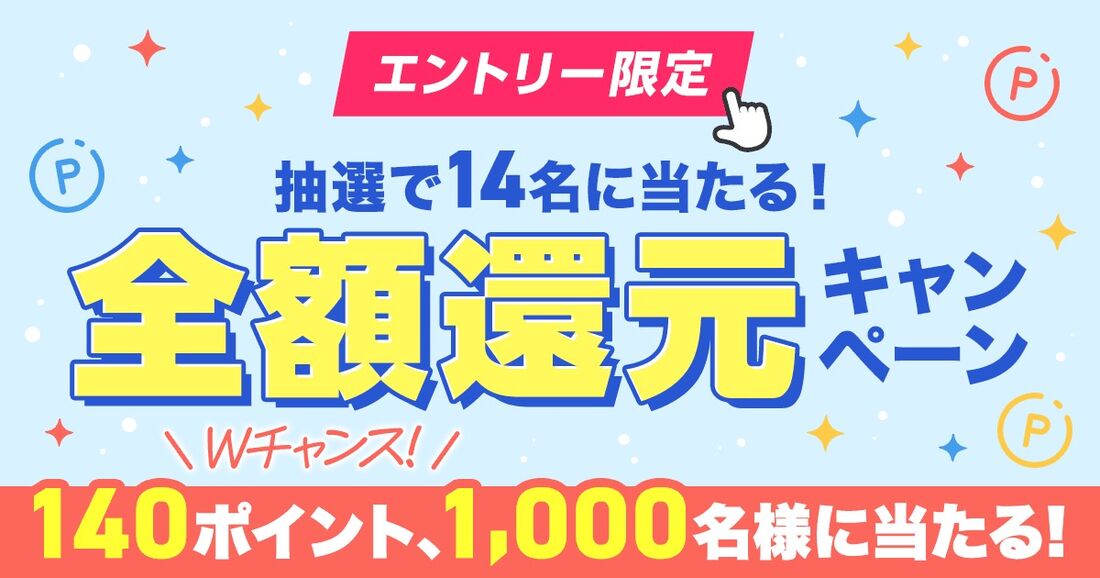 全額還元キャンペーン