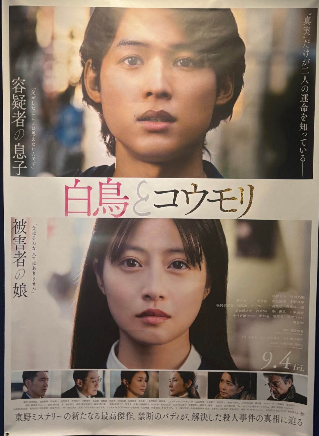 白鳥とコウモリ　ポスター