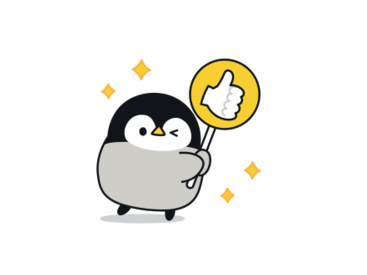 dカード×動く！心くばりペンギン