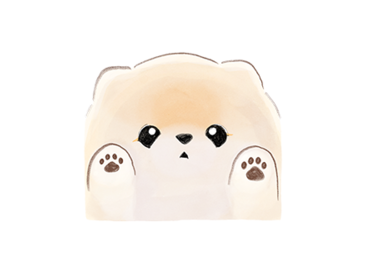 ふわふわポメのぽぽち × LINE証券