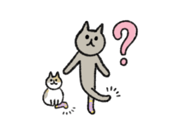 シュッとしたネコ × 靴下屋