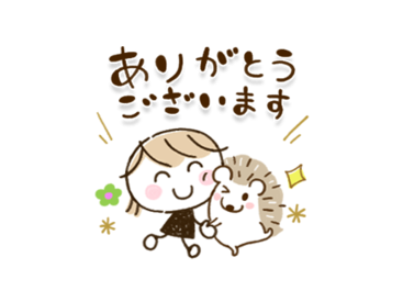 ミルクティ女子とはりねずみ×LINEスキマニ