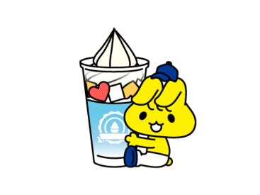 ミミップくん 夏スタンプ