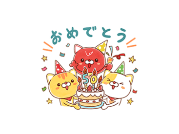 祝50周年！デニーズの可愛いデニャーズ！