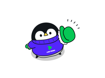 毎日使える！心くばりペンギンのスタンプ