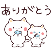 ねこぴのほっこりスタンプ