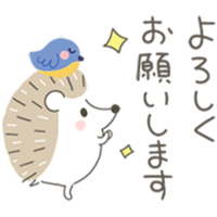 動く！はりねずみさん×ドモホルンリンクル