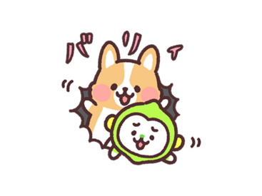 アレンジできる♡まるまるコーギー×LINEMO
