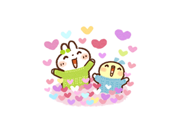 真冬にやさしい気遣い♡白うさぎ＆しろねこ