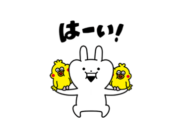 動く！うさぎゅーん！×すこぶる動くウサギ