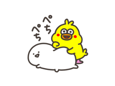 【動く！】ほっこりお文具さん×ポインコ