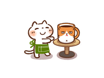 しろねこ×ふてニャン