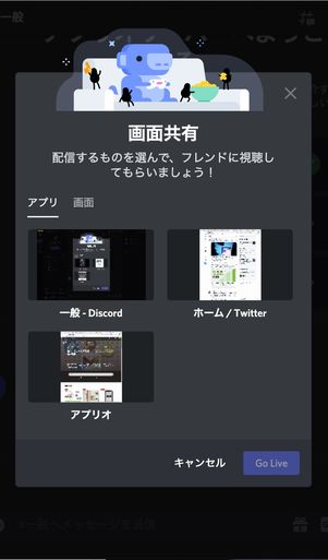 【Discord】複数人で画面共有（PC）