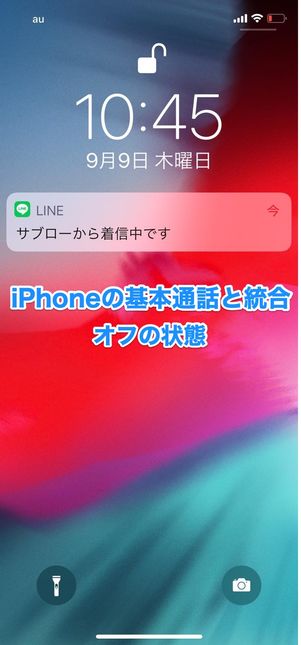 iPhoneの基本通話と統合