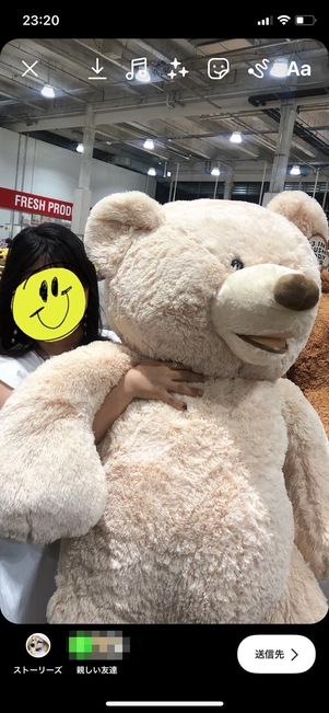 インスタストーリー サイズ
